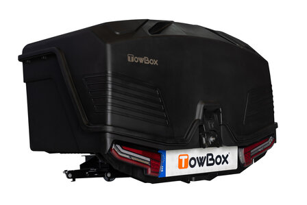 Towbox Alpha - Trekhaakkoffer zwart