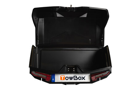 Towbox Alpha - Trekhaakkoffer zwart