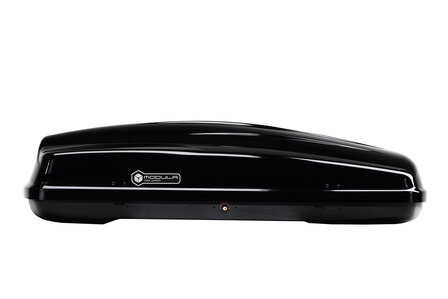 TIP ! Modula Ciao dakkoffer skibox 430 Liter hoogglans zwart- 75 kg