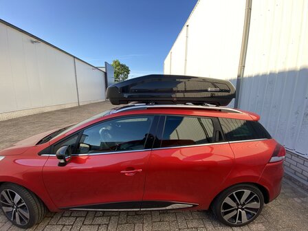 Dakkoffer Modula Evo 470 black gloss 470 liter