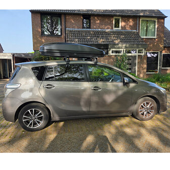 Dakkoffer 430 liter Farad Crub 2 zijdig te openen