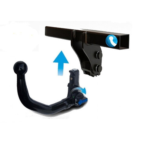 Trekaak Autohak met verticaal afneembare kogel - AHA-A 32V