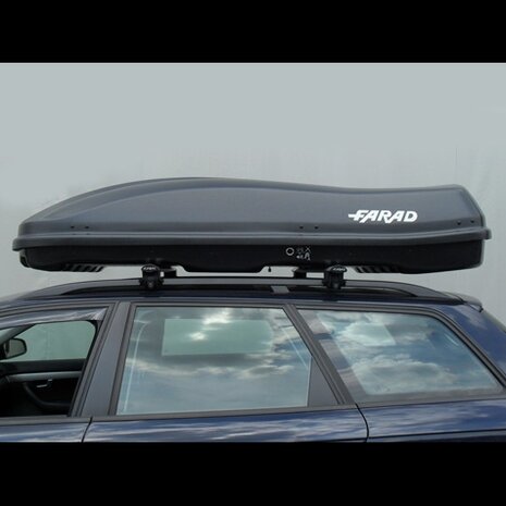 Dakkoffer Marlin N7 Zwart Mat Farad 680 liter