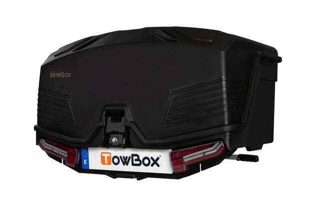 Towbox Alpha - Trekhaakkoffer zwart