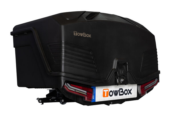 Towbox Alpha - Trekhaakkoffer zwart