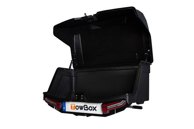Towbox Alpha - Trekhaakkoffer zwart