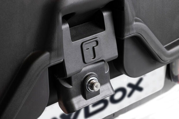 Towbox Alpha - Trekhaakkoffer zwart