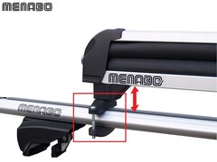 U-beugels voor Menabo Iceberg skidrager